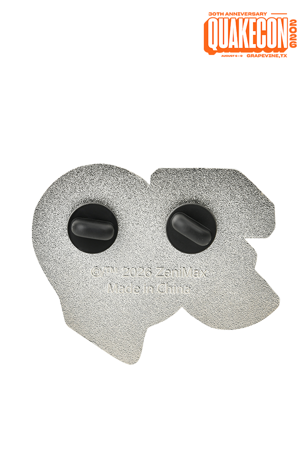QuakeCon 30th Anniversary Enamel Pin