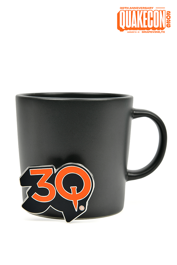 QuakeCon 30th Anniversary Enamel Pin