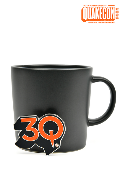 QuakeCon 30th Anniversary Enamel Pin