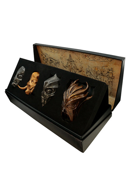 The Elder Scrolls V Skyrim Set of 4 Dragon Priest Masks