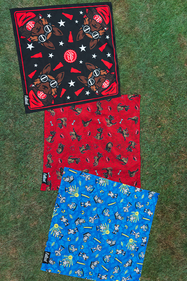 Fallout Wasteland Companion Pet Bandana Set