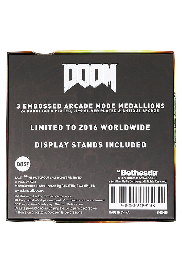 DOOM Arcade Mode Medallion 3-Pack