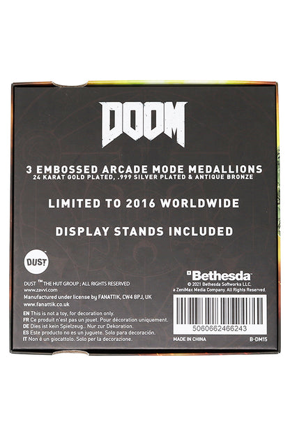 DOOM Arcade Mode Medallion 3-Pack