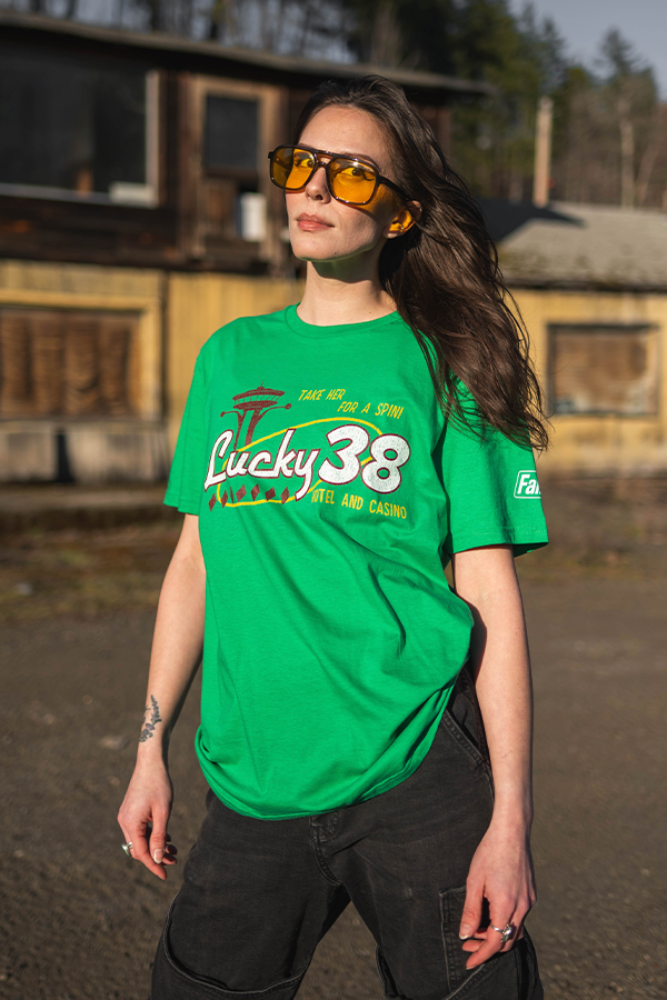 Fallout New Vegas Lucky 38 Casino Tee