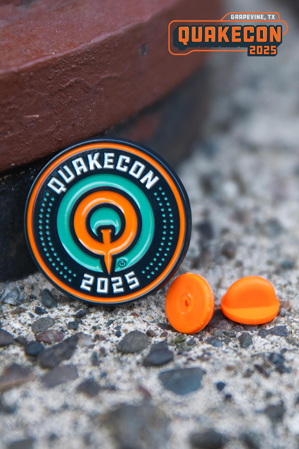 QuakeCon 2025 Enamel Pin