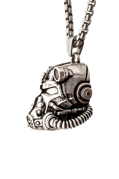Fallout T-60 Helmet Pendant Necklace
