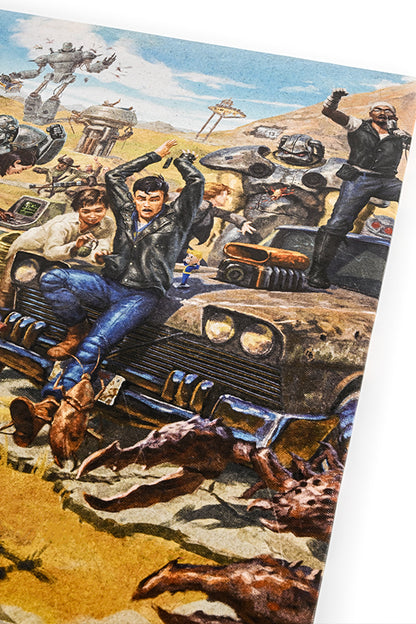 Fallout Greetings From The Wasteland Canvas Art