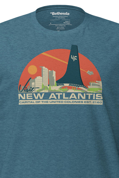 Starfield Visit New Atlantis Tee