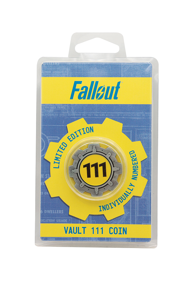 Fallout Limited Edition Vault 111 Door Coin