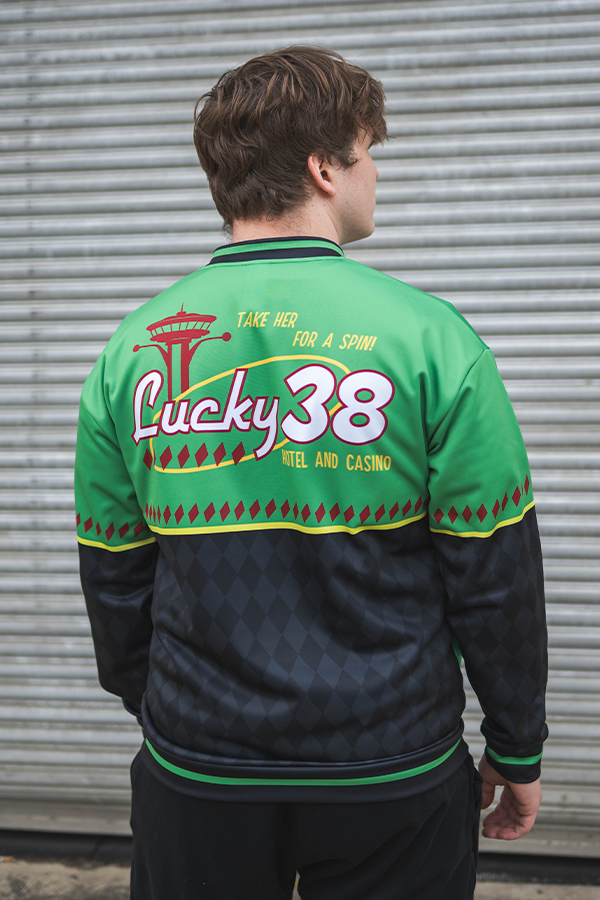 Fallout New Vegas Lucky 38 Bomber Jacket