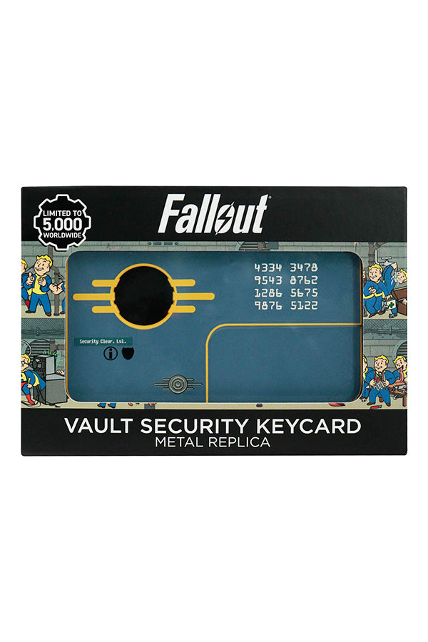 Blue Security Key Card Fallout Vault Security Keycard Replica – Official Bethesda Gear Store