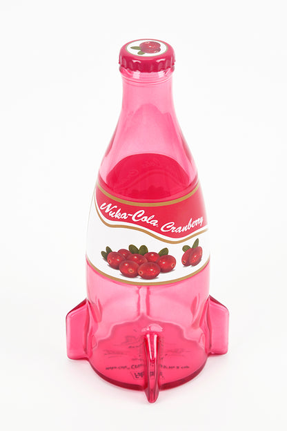 Fallout Nuka-Cola Cranberry Glass Bottle & Caps