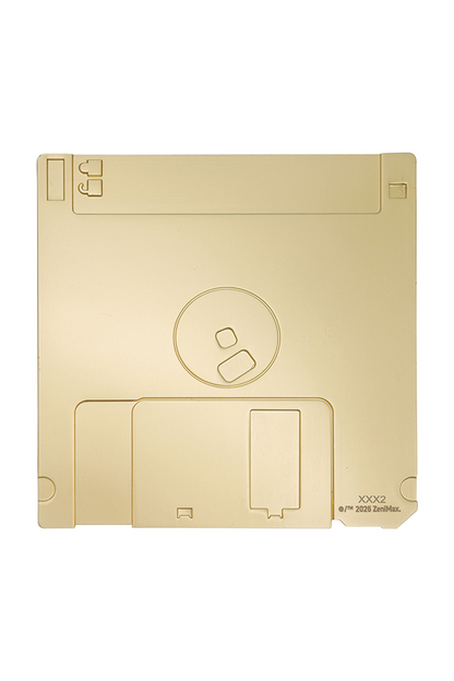 DOOM Floppy Disk Limited Edition Imitation Gold Plated Replica