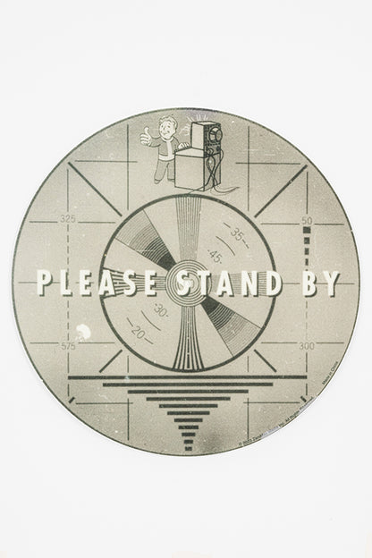 Fallout Please Stand By Record Slip Mat