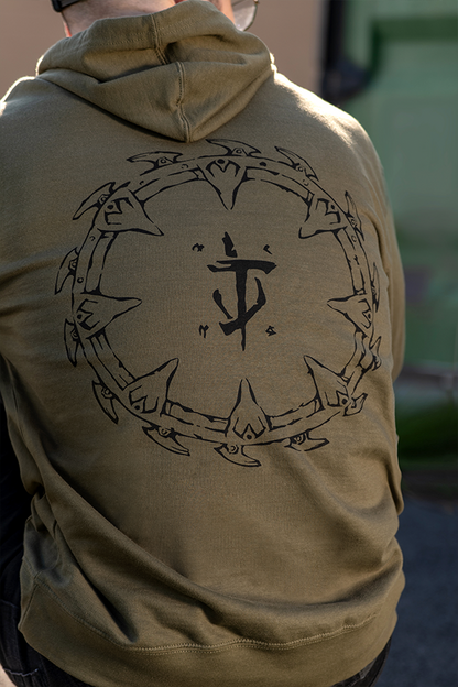 DOOM: The Dark Ages Dark Battleground Hoodie