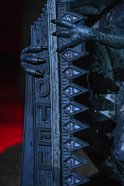 Fallout New Vegas Dinky the T-Rex Statue (Nighttime)