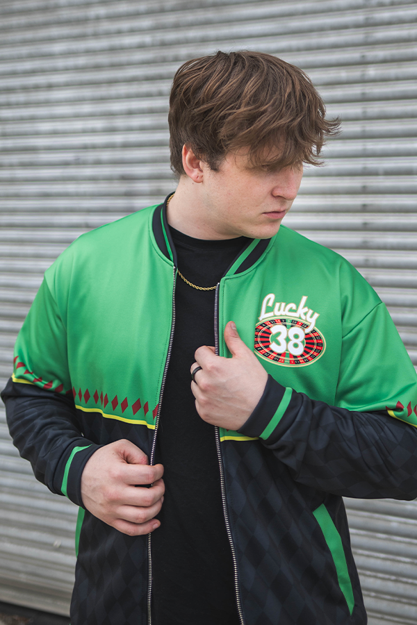 Fallout New Vegas Lucky 38 Bomber Jacket
