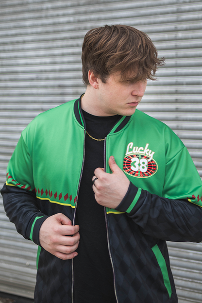 Fallout New Vegas Lucky 38 Bomber Jacket