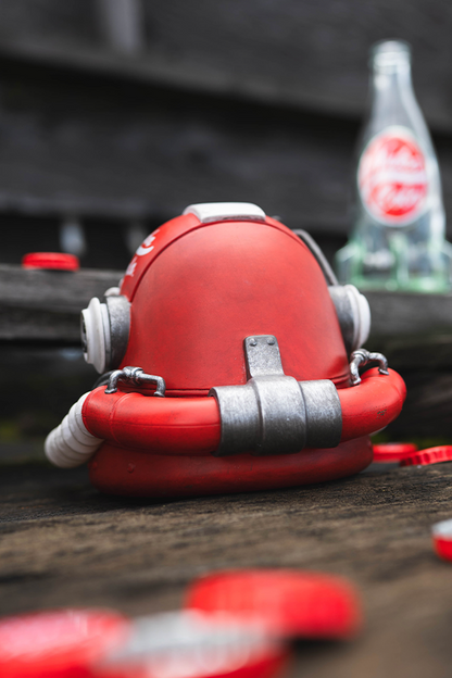 Fallout Nuka-Cola Power Armor Helmet Mini Desktop Statue