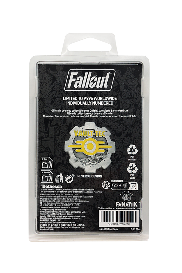 Fallout Limited Edition Vault 111 Door Coin