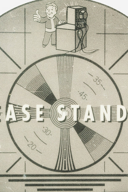 Fallout Please Stand By Record Slip Mat