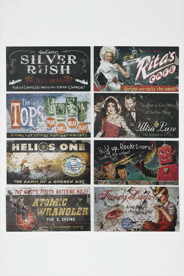 Fallout Switchable Billboard Sign Pack: New Vegas