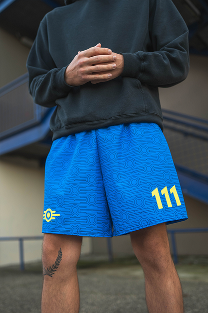 Fallout Vault 111 Athletic Shorts