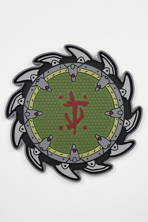 DOOM: The Dark Ages Shield Saw Bar Mat