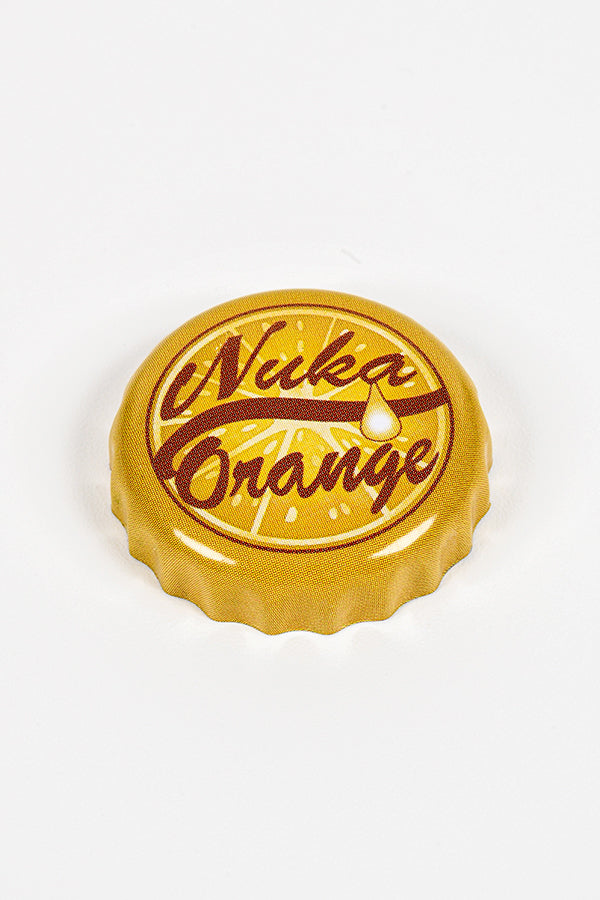 Fallout Bottle Cap Series Nuka Cola Orange with Collectible Tin
