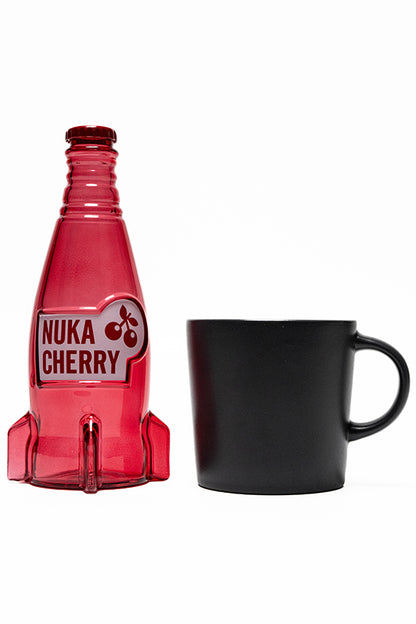 Fallout Nuka Cherry Glass Bottle & Cap