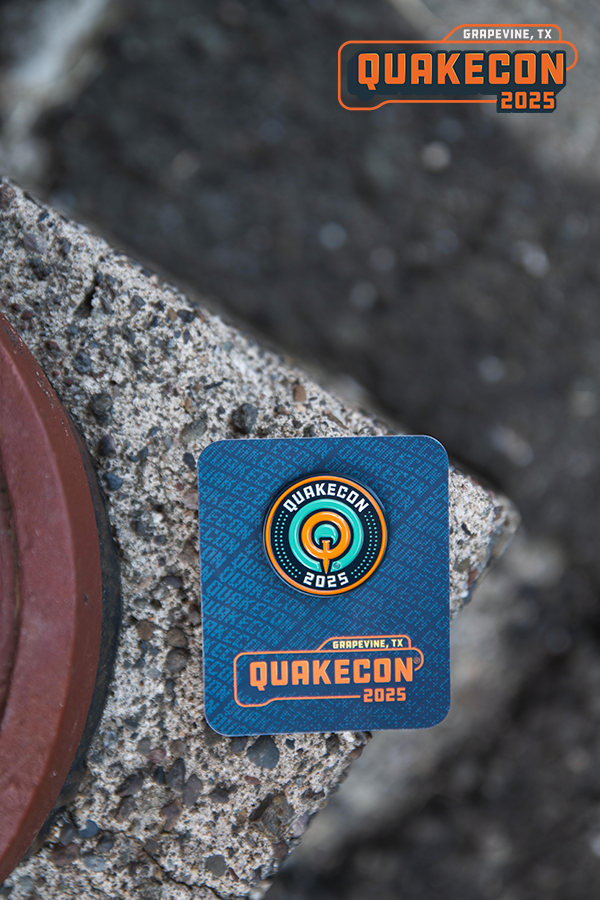 QuakeCon 2025 Enamel Pin