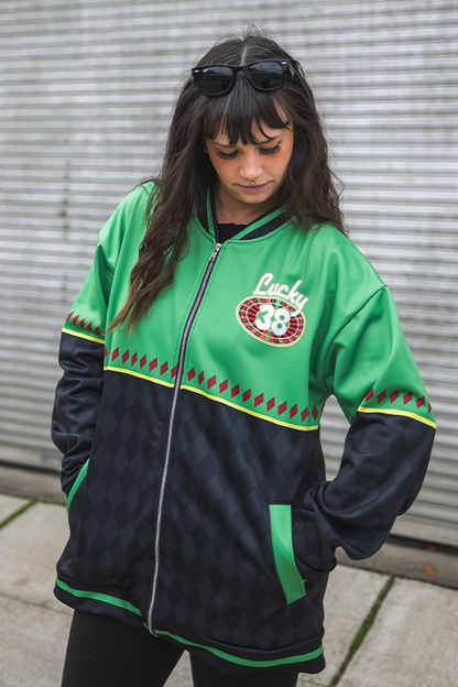 Fallout New Vegas Lucky 38 Bomber Jacket