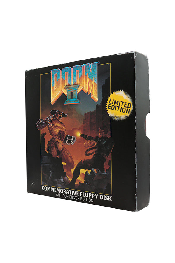 DOOM 2 Commemorative Floppy Disk (Antique Silver Edition) – Official ...