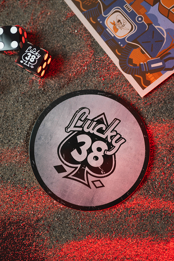 lucky 38 card sleeves Fallout New Vegas Welcome to the Lucky 38 Bundle – Official Bethesda Gear Store