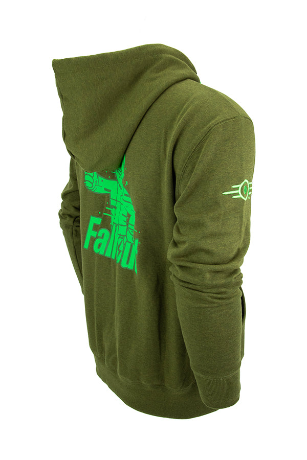 Fallout Analog Pip-Boy Zip-Up Hoodie