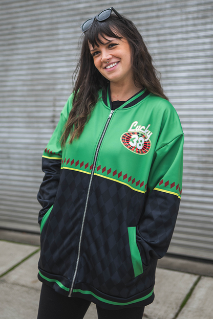 Fallout New Vegas Lucky 38 Bomber Jacket