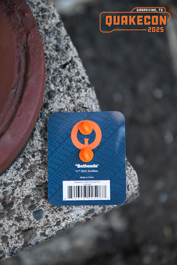 QuakeCon 2025 Enamel Pin