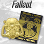 Fallout 24K Gold Plated XL Premium Pin Badge - badge and Print