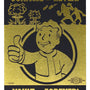Fallout 24K Gold Plated XL Premium Pin Badge Print