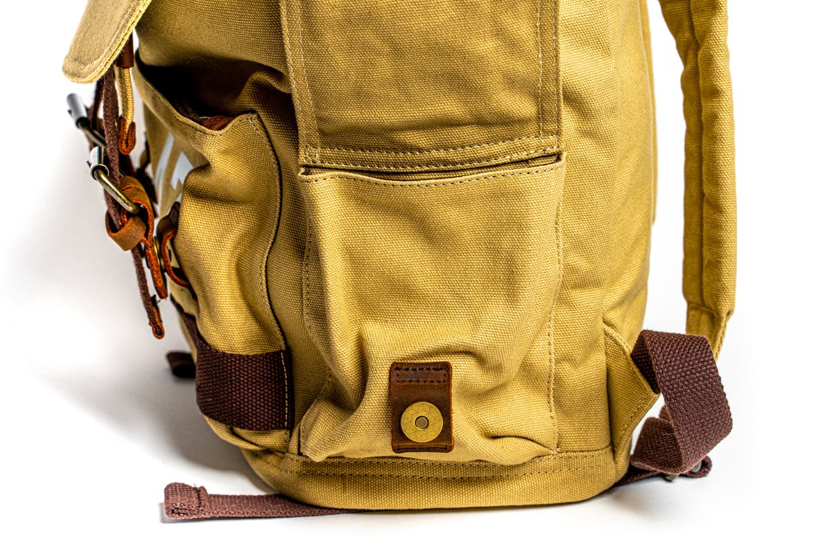 NCR Veteran Ranger Backpack side pocket open