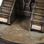 Image: Fallout Robobrain Statue closeup of tracks and base