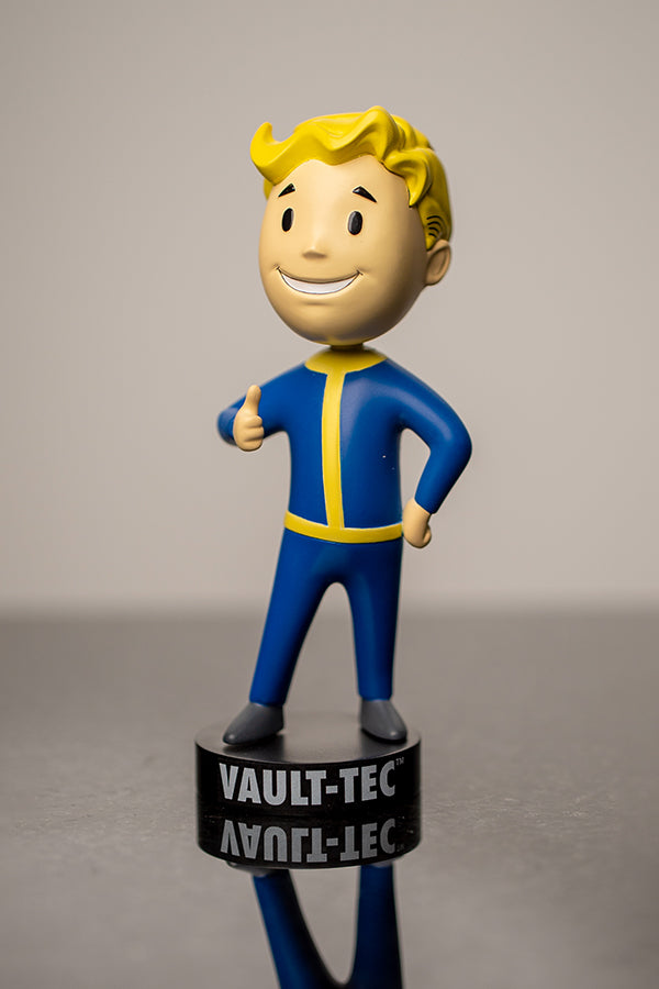 Front of Vault Boy Charisma 76 Bobblehead