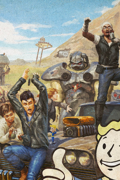 Fallout 25th Anniversary Lithograph