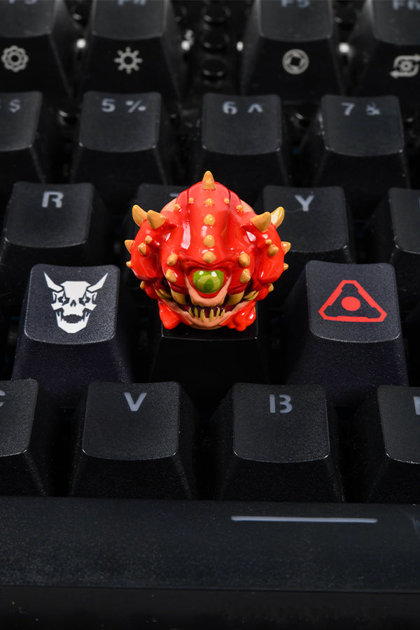 Image: DOOM Eternal Key caps on keyboard