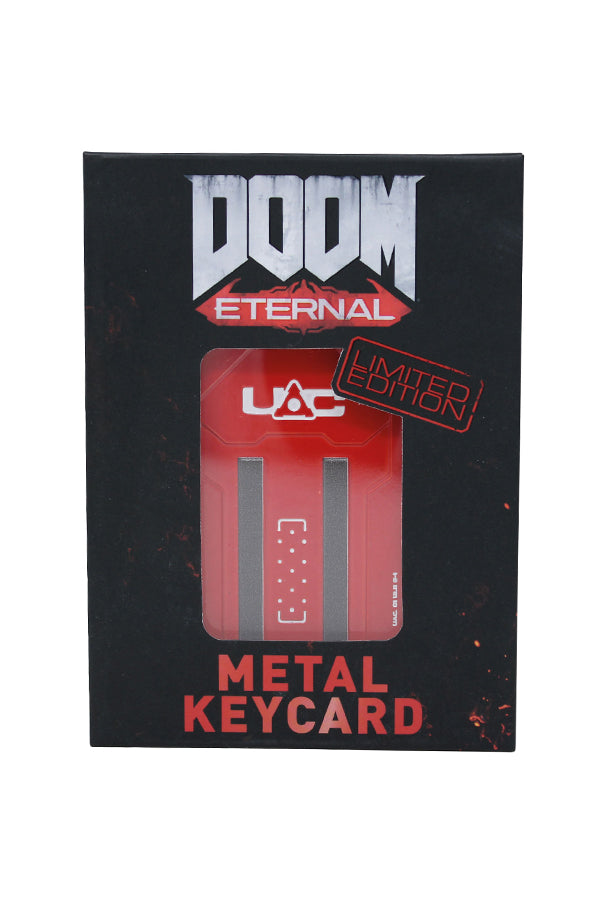 Doom Limited Edition Red Replica Key Card