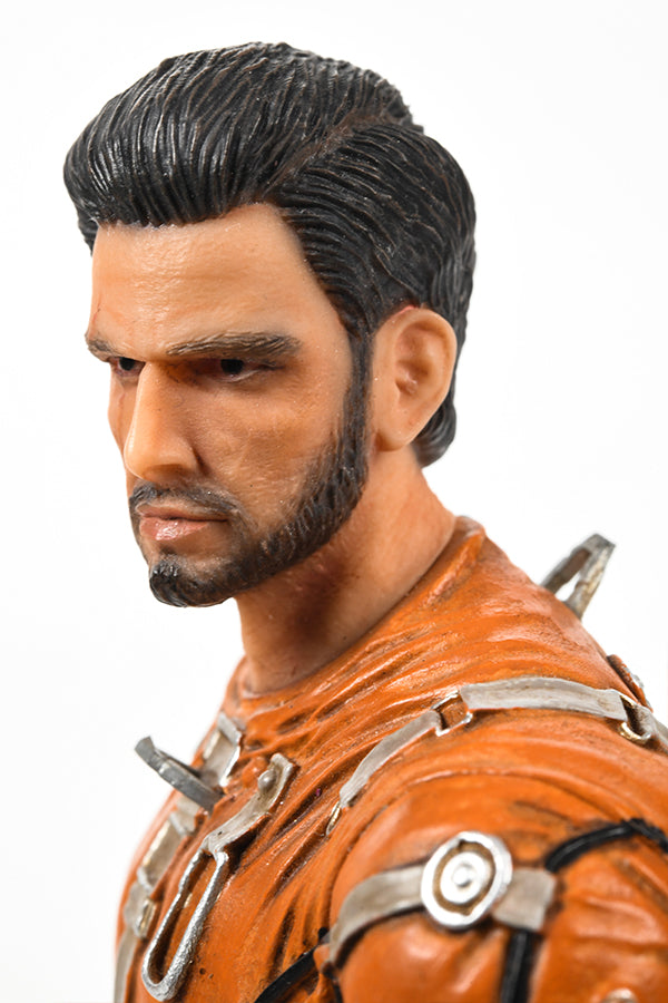 Image: Fallout Paladin Danse Statue closeup head view 3