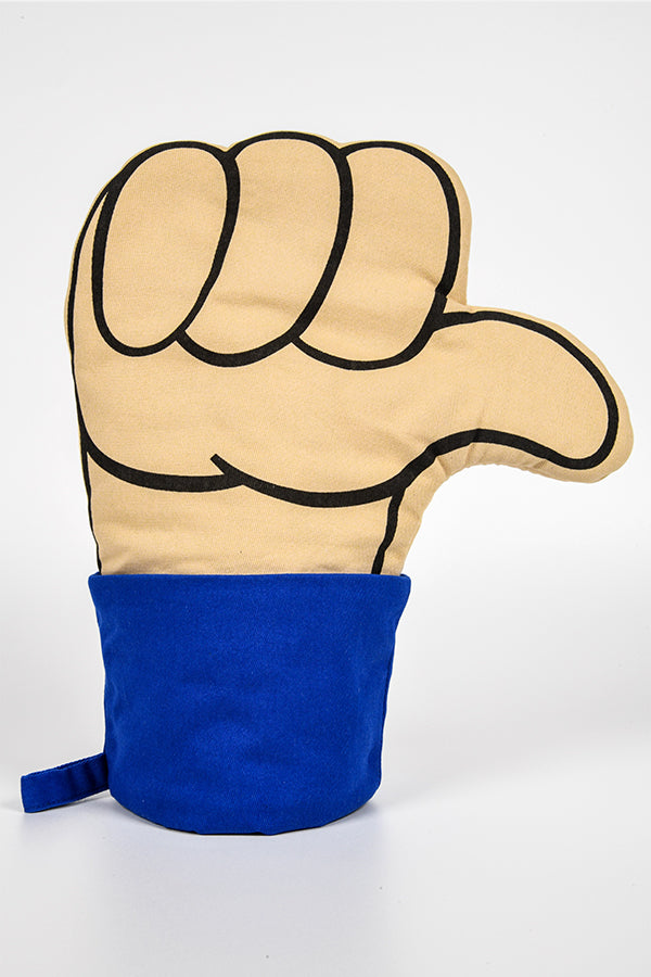 Image: Thumbs Up oven mitt view 2