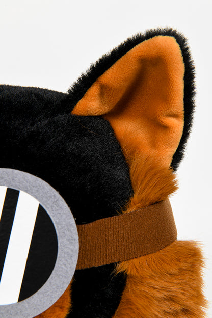 Fallout Dogmeat Puppy Plush closeup ear