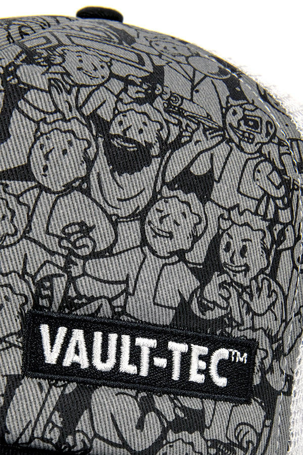 Image: Fallout Vault-Tec Baseball Cap closeup front