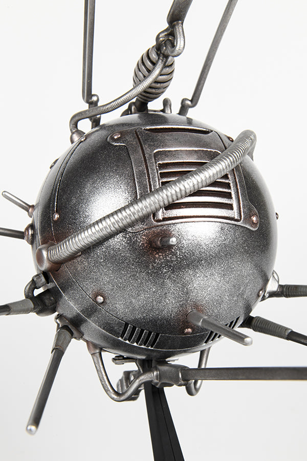 Image: Fallout EyeBot Statue closeup back view